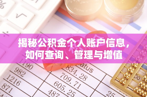 常宁揭秘公积金个人账户信息，如何查询、管理与增值