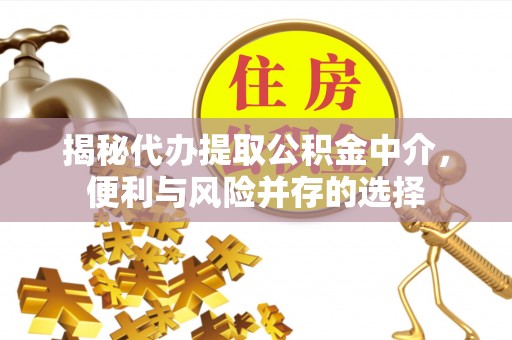 常宁揭秘代办提取公积金中介，便利与风险并存的选择
