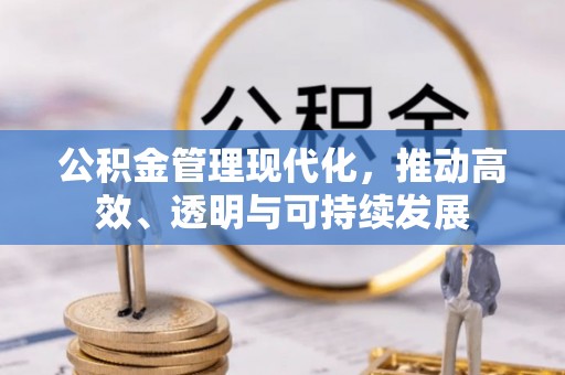 常宁公积金管理现代化，推动高效、透明与可持续发展