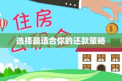 常宁选择最适合你的还款策略